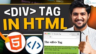 HTML DIV Tag Tutorial How to Use Position amp Style Div Elements Full Guide in Hindi  HTML amp CSS [upl. by Allicserp765]