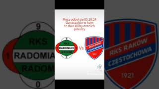 Radomiak Radom VS Raków Częstochowa 051024r [upl. by Siuqramed]