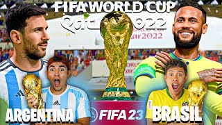 JUGAMOS EL MUNDIAL QATAR 2022 😱 ¡LA FINAL DEL MUNDIAL RAMIRIN vs EDSON FDB [upl. by Barbara-Anne960]