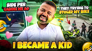 I BECAME KID IN GTA 5  OFF STREAM VIDEO  BULLET PUNJABI GTA 5 GAMEPLAY 1 [upl. by Homer]