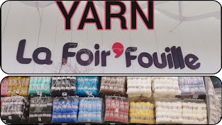 YARN LA FOIRE FOUILLE FRANCE [upl. by Gayel]