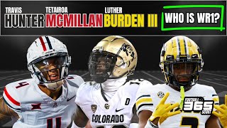 Ranking the Top WR Prospects in the 2025 NFL Draft  Who Is WR1 [upl. by Rocker]