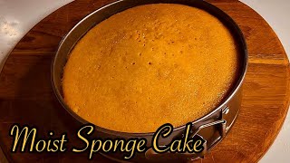 Easy Sponge Cake Recipe extremely moist and flavorful [upl. by Sikras]