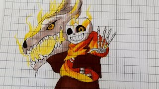 How to draw Sans All au sans Cách vẽ Sans đẹp [upl. by Hadwyn]