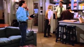 Seinfeld  Telemarketer Call Season 4 Ep 3 The Pitch [upl. by Odnanref542]