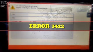 HOW TO CLEAR FUSER ERROR C3422 ERROR ON KONICA MINOLTA 306i  226i konicaminolta errorcodes [upl. by Parshall14]