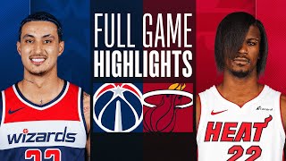 WIZARDS at HEAT  FULL GAME HIGHLIGHTS  March 10 2024 [upl. by Zeni]