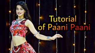 Paani Paani Tutorial Kashika Sisodia [upl. by Nas]