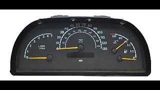 Mercedes Vito W638 Instrument Cluster Lcd Repair – 1999 – 2004 [upl. by Ellesig630]