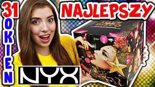 NAJLEPSZY 🔥 Kalendarz Adwentowy 😱 aż 31 OKIENEK 💄 NYX 2019 [upl. by Arva]