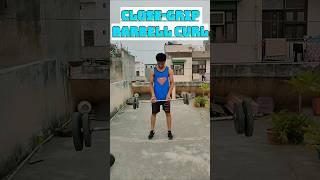 Different variations of Biceps curl 💪 bicepsworkout bicepscurls bicepsworkout barbellcurls gym [upl. by Anastasio]