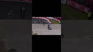 My final from day one Cumbernauld national 🥇🏆 Thanks bmxracehub for the videos purebicycles [upl. by Yhtrod]