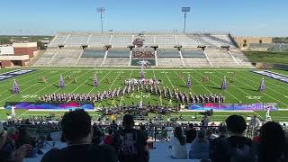 Royse City HS Marching Band UIL 6A Area C Prelims [upl. by Leahcimaj]