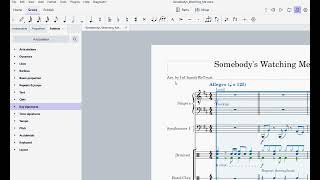 HOW TO TRANSPOSE WHOLE SCORE UP A MAJOR SECOND MUSESCORE [upl. by Ilise590]