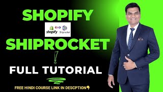 Shiprocket Full FREE Setup Guide  Shiprocket Integration With Shopify For Indian Dropshipping Live [upl. by Silecara502]