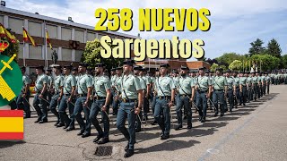 258 nuevos sargentos de la Guardia Civil reciben su título en Valdemoro [upl. by Eimma281]