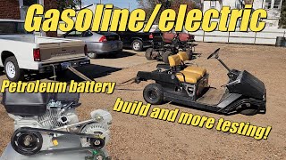 S4 E38 We build a custom throttle and road test the gasoline  electric hybrid petroleum battery [upl. by Tolley299]