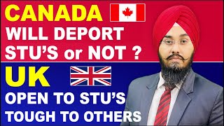 CANADA WILL DEPORT STUs or NOT UK OPEN TO STUs TOUGH TO OTHERS  Broadway Immigration [upl. by Priscella43]