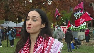 Portland election protesters ‘Workers deserve more’ [upl. by Gwynne]