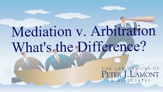 MediationArbitration Whats the Difference [upl. by Berstine]