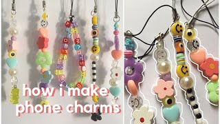 how i make phone charms  tutorial video [upl. by Yauqaj978]