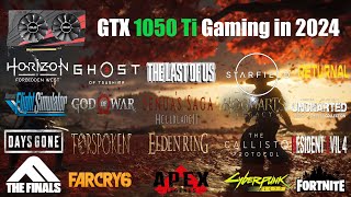 GTX 1050 Ti Gaming in 2024  Test in 44 Games [upl. by Yneffit]