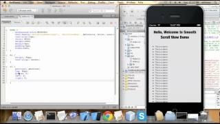 Making a Smooth Scroll View for Mobile Devices in HTML [upl. by Forest]