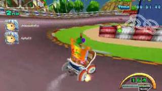 crazy kart new mapaztec ruins Knowledge Internet Cafe [upl. by Nibuz470]