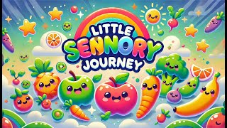 Little Sensory Journeys  Fruit Dance Party Counting 1 to 10  Fun animation with music sensory [upl. by Seiter]