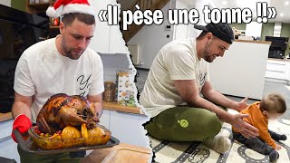 Énorme dégustation dun Chapon de Noël de 3kg 4h de cuisson [upl. by Ayam]