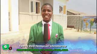 PHIS ON Facts On World Development Information Day [upl. by Amaryl20]