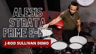 Alesis Strata Prime EKit Demo With Jrod Sullivan amp COOP3RDRUMM3R [upl. by Llertnor]