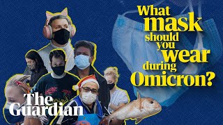 What face mask should you wear during the Omicron outbreak N95 KF94 cloth P2 – explainer [upl. by Oile]