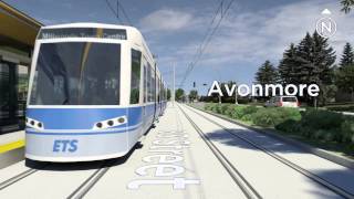 Valley Line LRT Animation [upl. by Maudie]