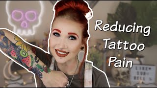 How to REDUCE Pain While Getting Tattooed [upl. by Christal822]