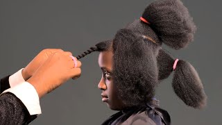 Quick Natural Hairstyling For My Daughter’s Birthday Can’t Wait [upl. by Marquardt]