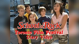 School of Rock Kids amp Jack Black at Toronto Film Festival  EXCLUSIVE  Movie Special [upl. by Astrahan904]