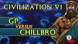 Civ6  CPL Premier  Golden Peppers vs ChillBro [upl. by Alyda559]