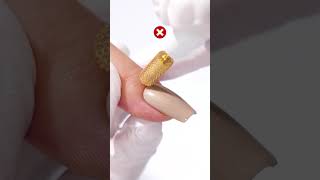 Nail Tech✅Correctly use a drill and bit to remove❤️🔥 nailhacks nailtech naildrillbits [upl. by Yevette]