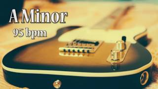 A Minor Rock Guitar Backing Track 95 bpm [upl. by Phil67]