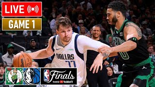 NBA LIVE Dallas Mavericks vs Boston Celtics NBA FINALS GAME 1  June 7 2024  NBA FINALS 2024 LIVE [upl. by Topping]