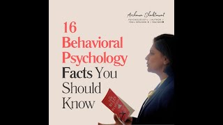 PsychologyFacts BehavioralScience 🌟 16 Behavioral Psychology Facts You Should Know 🌟 [upl. by Mullins]