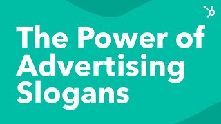 The Power of Advertising Slogans [upl. by Wildon]