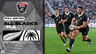 All Blacks v Fiji  FULL MATCH  San Diego  Test Rugby 2024 [upl. by Anyalram829]