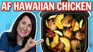 Quick amp Easy AIR FRYER Hawaiian Chicken and Rice [upl. by Liatrice]