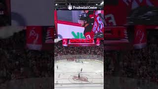 new jersey devils captain nico hischier’s tiebraking powerplay goal shorts njdevils [upl. by Tavish]