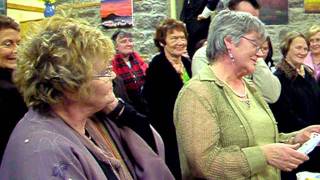 Brenda Fricker at Granias exhibition opening 2 [upl. by Ciri80]