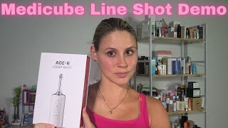 First Look at Medicube Line Shot  AntiAging Skincare Device Review [upl. by Riancho443]