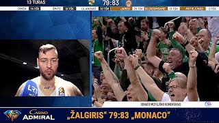 Donatas Motiejūnas „Tikiu kad „Žalgiris“ grįš į pergalių kelią“ [upl. by Morvin]