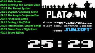 Platoon NES Music  Soundtrack [upl. by Eskill]